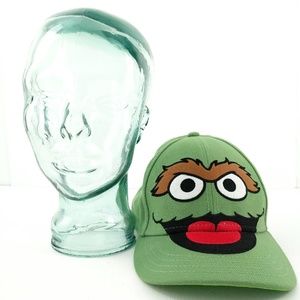 Oscar the Grouch!  Sesame Street Hat Size 7 3/4